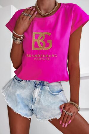 T-SHIRT BG FUKSJA