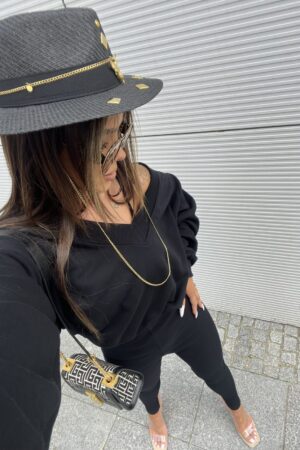 KOMPLET LAMANUEL DOUBLE CZARNY