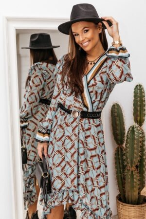 SUKIENKA MATILLA BŁĘKITNA