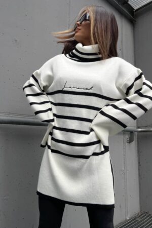 SWETER LAMANUEL THE VIBE ECRU