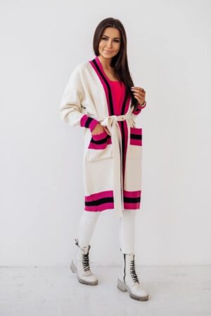 SWETER LIVE AMARANTOWY