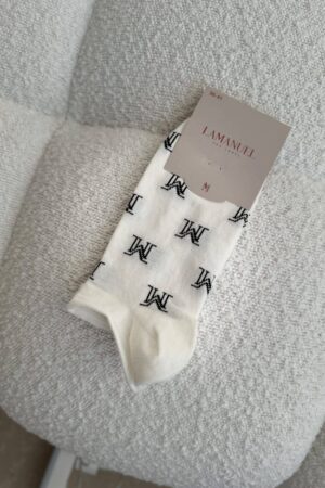 SKARPETY LAMANUEL SHORITE ECRU