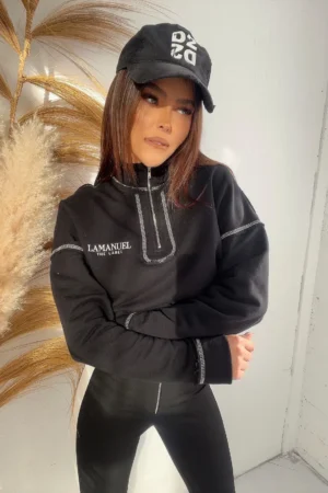 BLUZA LAMANUEL TOASTED CZARNA