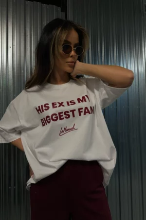 T-SHIRT GLORY BIAŁY