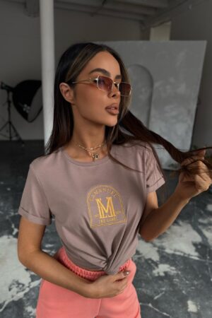 T-SHIRT LAMANUEL AURA LATTE