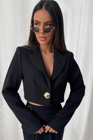 MARYNARKA MONACO CZARNA