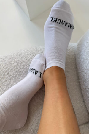 SKARPETY BASE BIAŁE