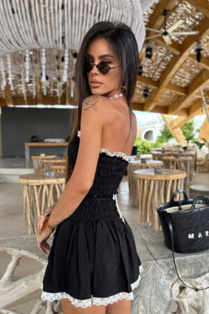 KOMPLET BEACHY CZARNY