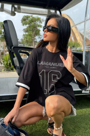 TSHIRT THE CRIB CZARNY