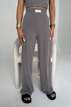 SPODNIE PRIVATE SZARE