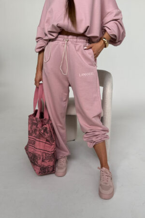 SPODNIE CLOUDY BRUDNY RÓŻ