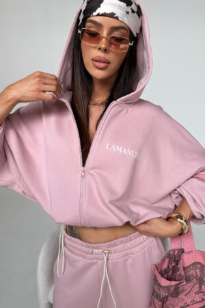 BLUZA CLOUDY BRUDNY RÓŻ