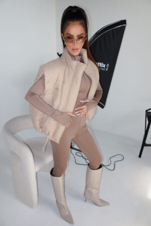 KAMIZELKA OUTSIDE BEŻ