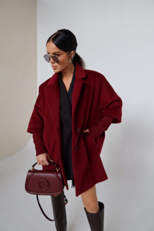 PŁASZCZ ETERNAL BORDO
