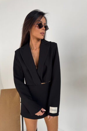 MARYNARKA SWAY CZARNA