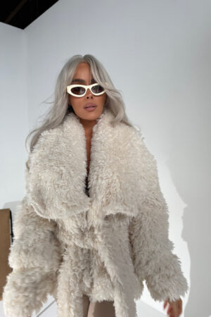 KURTKA DRAMATIC ECRU