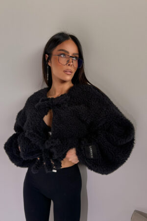 KURTKA PILLOW CZARNA