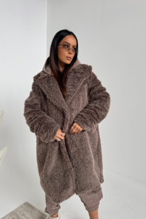 PŁASZCZ ALPHA CZEKOLADA