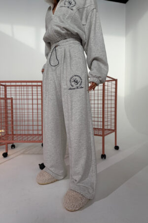 SPODNIE REGULAR MELANŻ