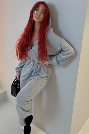 KOMBINEZON AGATHA PUCCI SZARY