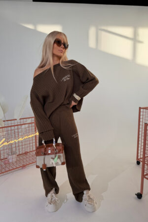 KOMPLET YARN CZEKOLADA