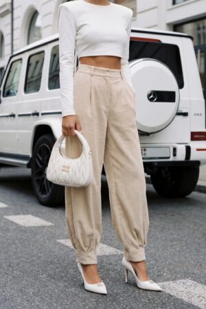 Spodnie Gazmond Beżowe