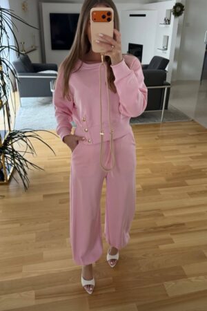 Komplet Livi Różowy