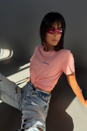 T-shirt Positive Łosoś