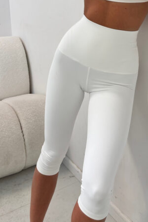 Legginsy Rybaczki Cleo Białe