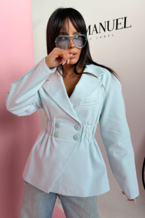 Marynarka Drama Błękit