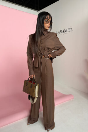 Komplet Aura Czekolada