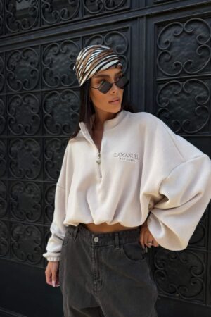 Bluza Stay Warm Beż