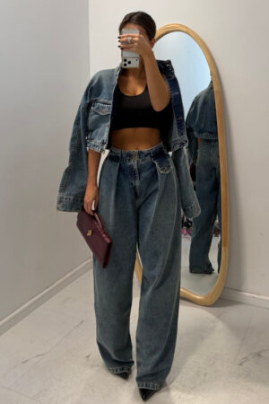 Spodnie Jeansy Umi Niebieskie