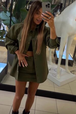 Koszula Joy Army Green